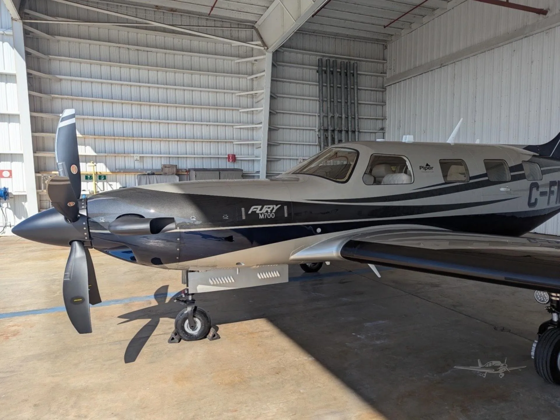 Exterior view of a 2026 PIPER M700, C-FMKF.