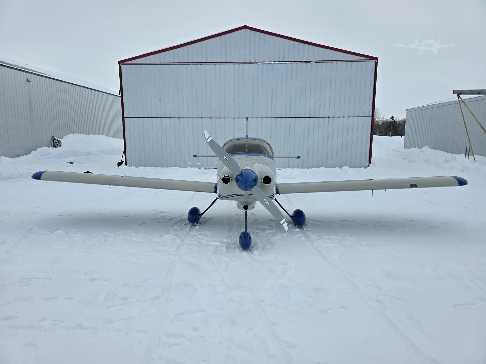 Exterior view of a 2012 VANS RV-9A, C-GHSG.