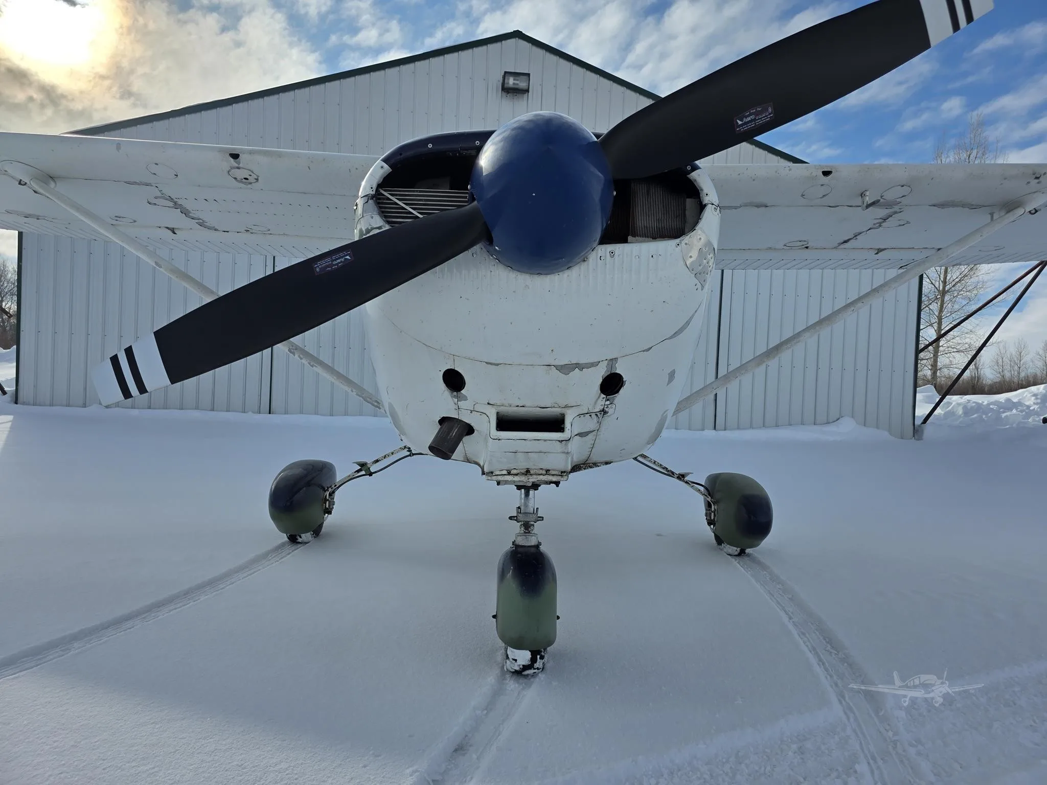 Marketing image of a 1959 CESSNA 182 SKYLANE.