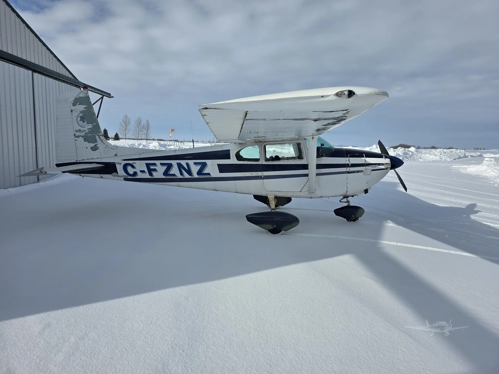 Marketing image of a 1959 CESSNA 182 SKYLANE.