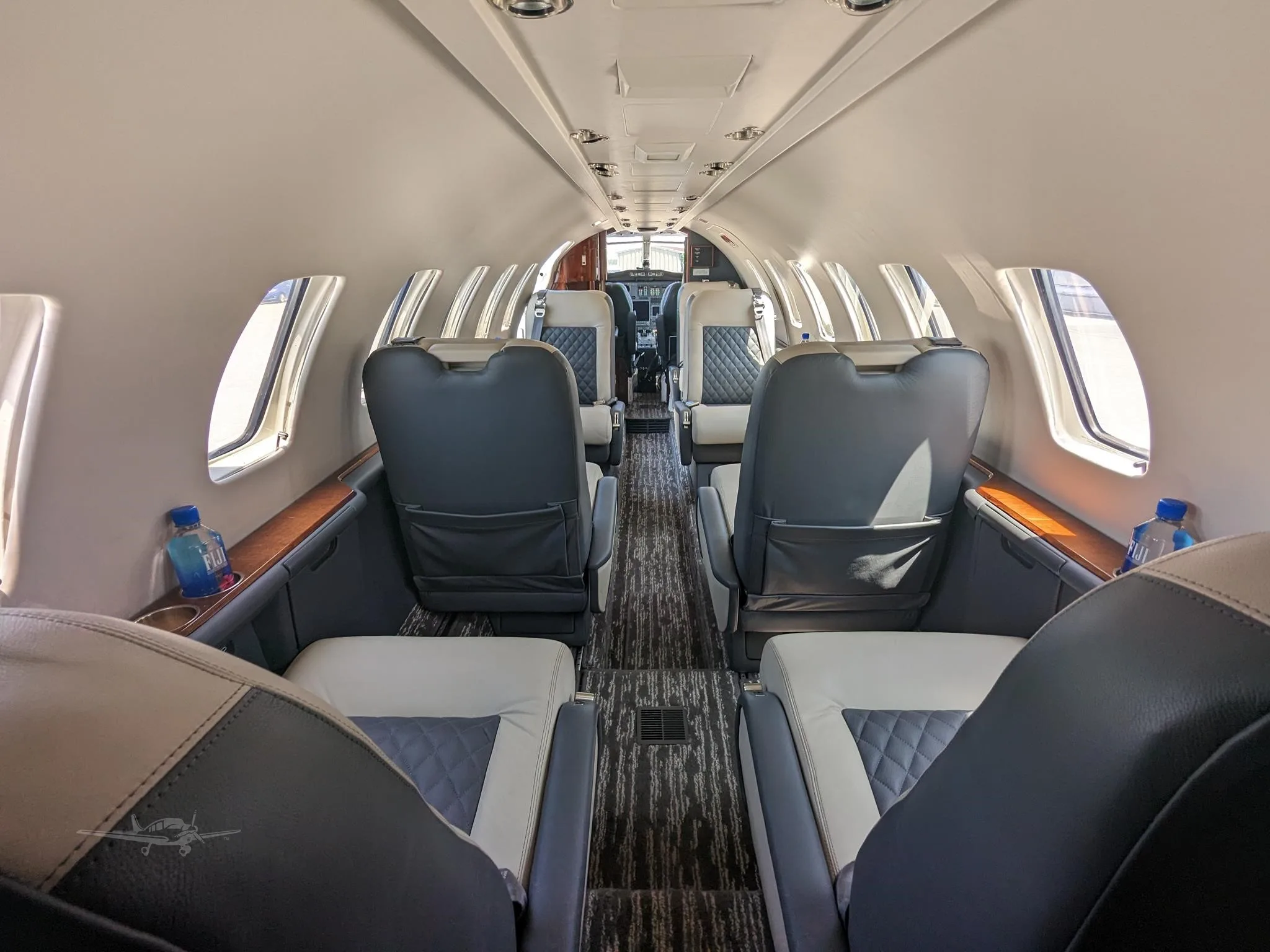 Cabin interior of a 1998 CESSNA CITATION V ULTRA.