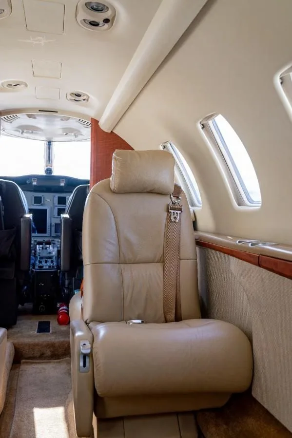 Cabin interior of a 2007 CESSNA CITATION CJ1+.