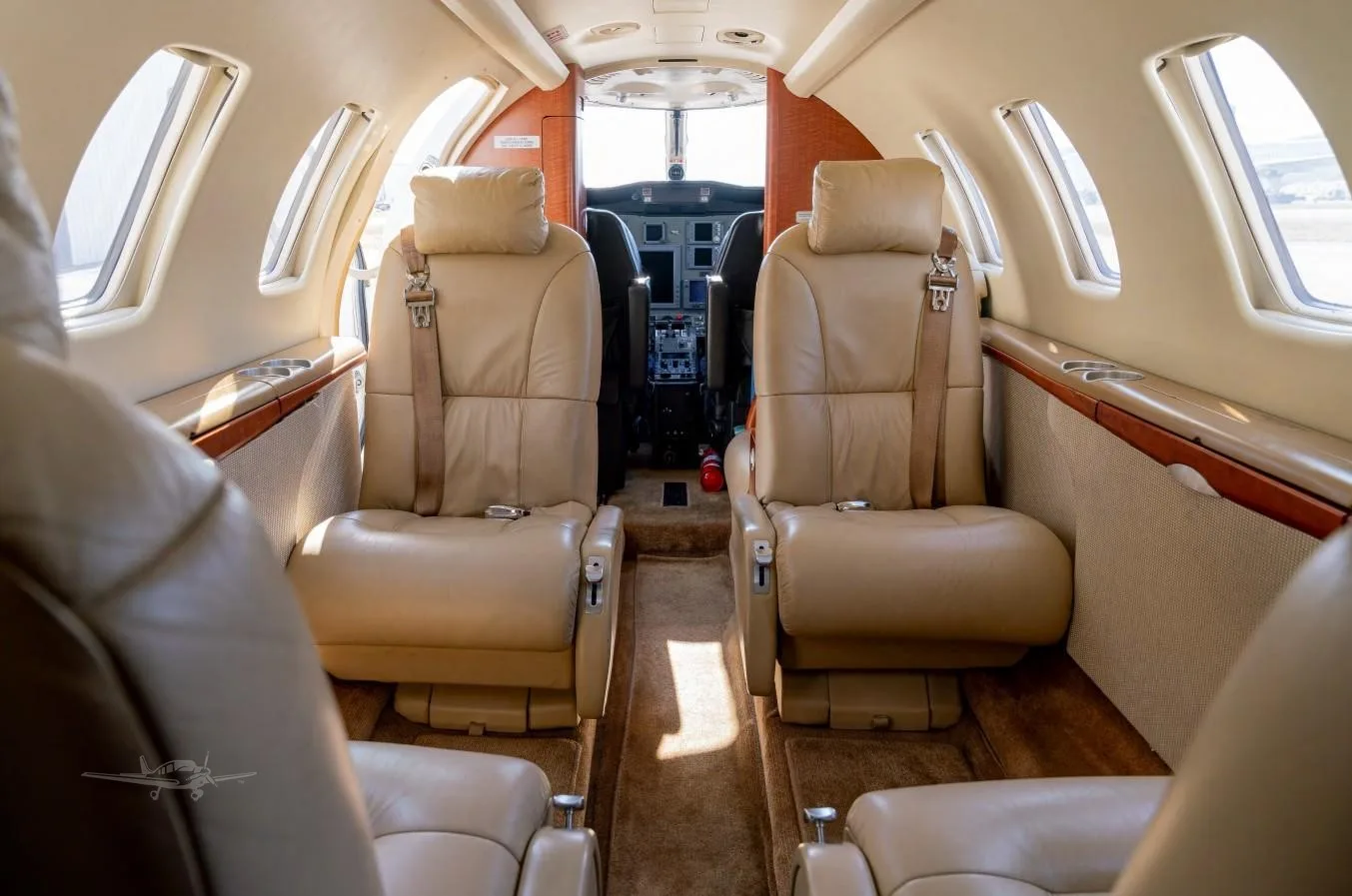 Cabin interior of a 2007 CESSNA CITATION CJ1+.