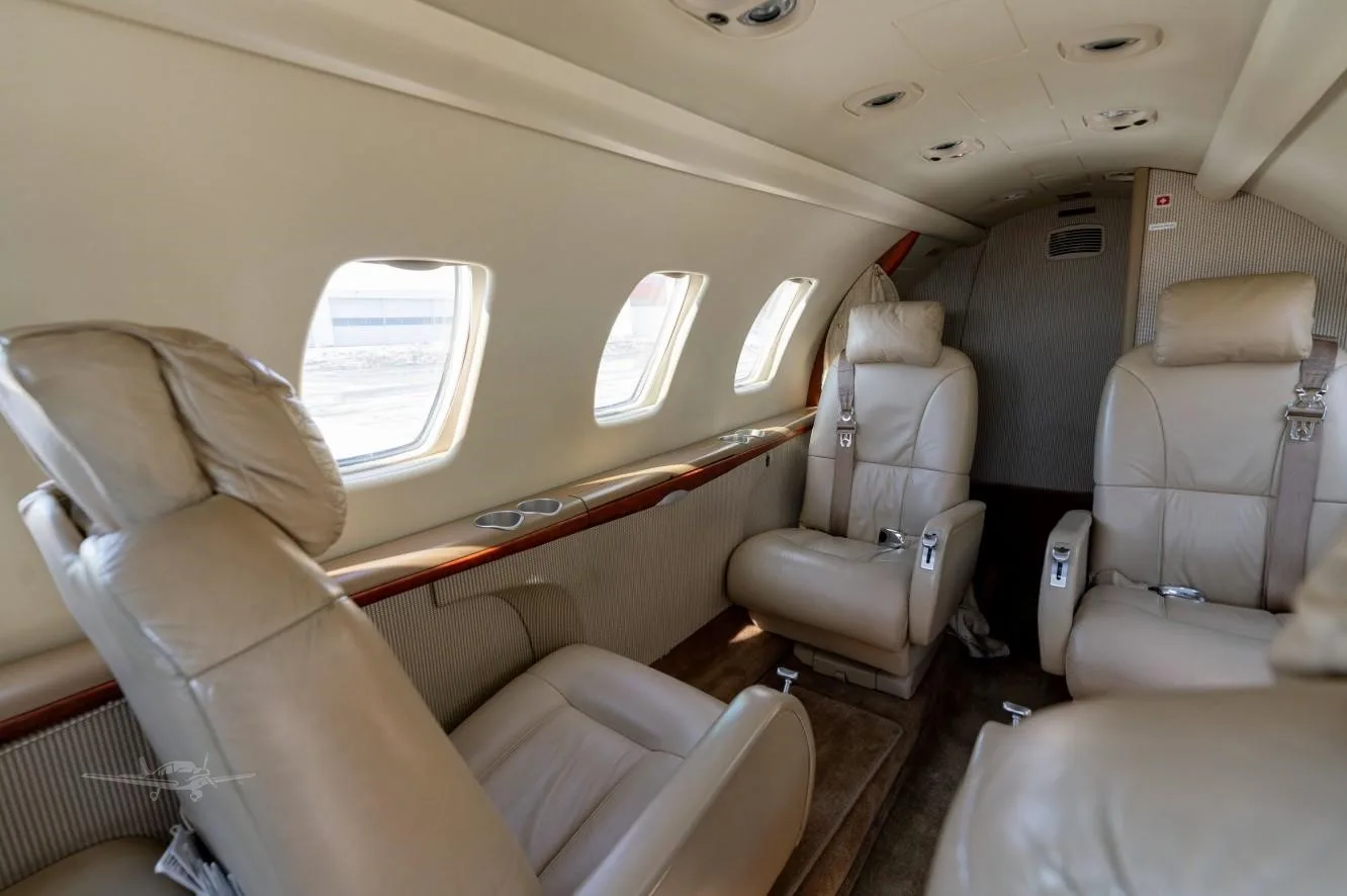 Cabin interior of a 2007 CESSNA CITATION CJ1+.