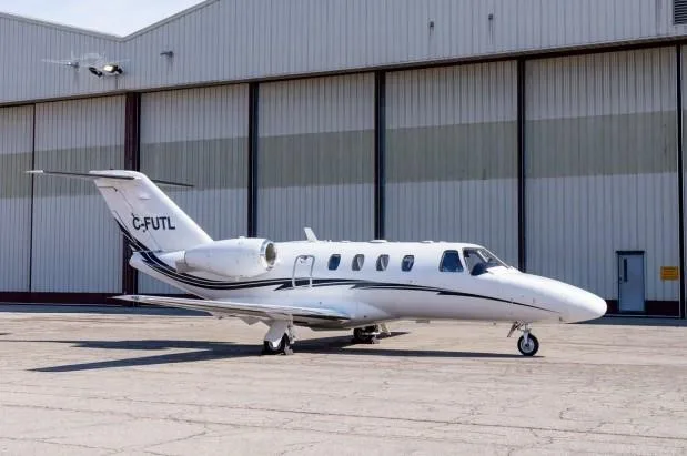 Exterior view of a 2007 CESSNA CITATION CJ1+, C-FUTL.