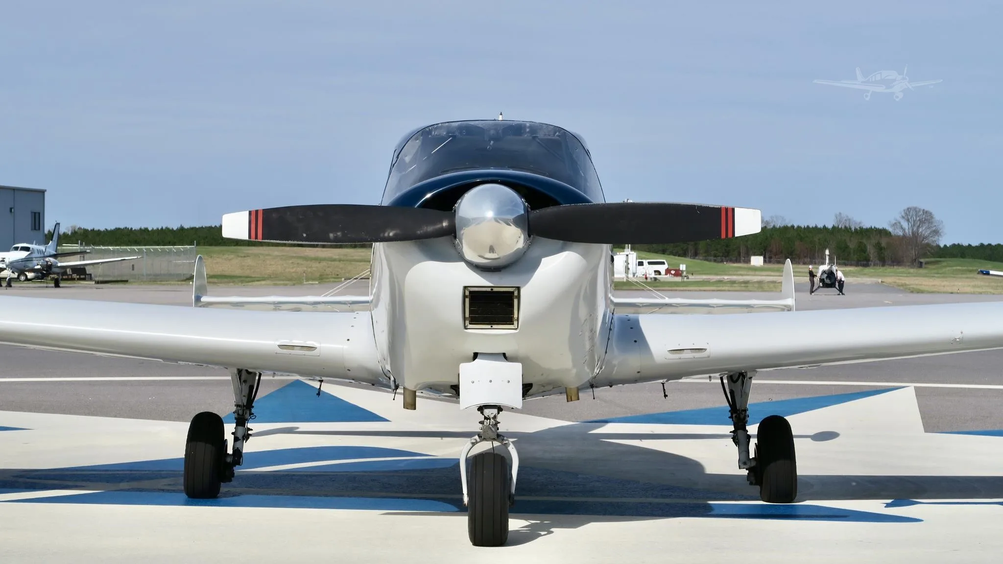 Exterior view of a 1959 BELLANCA 14-19-3, N7649E.