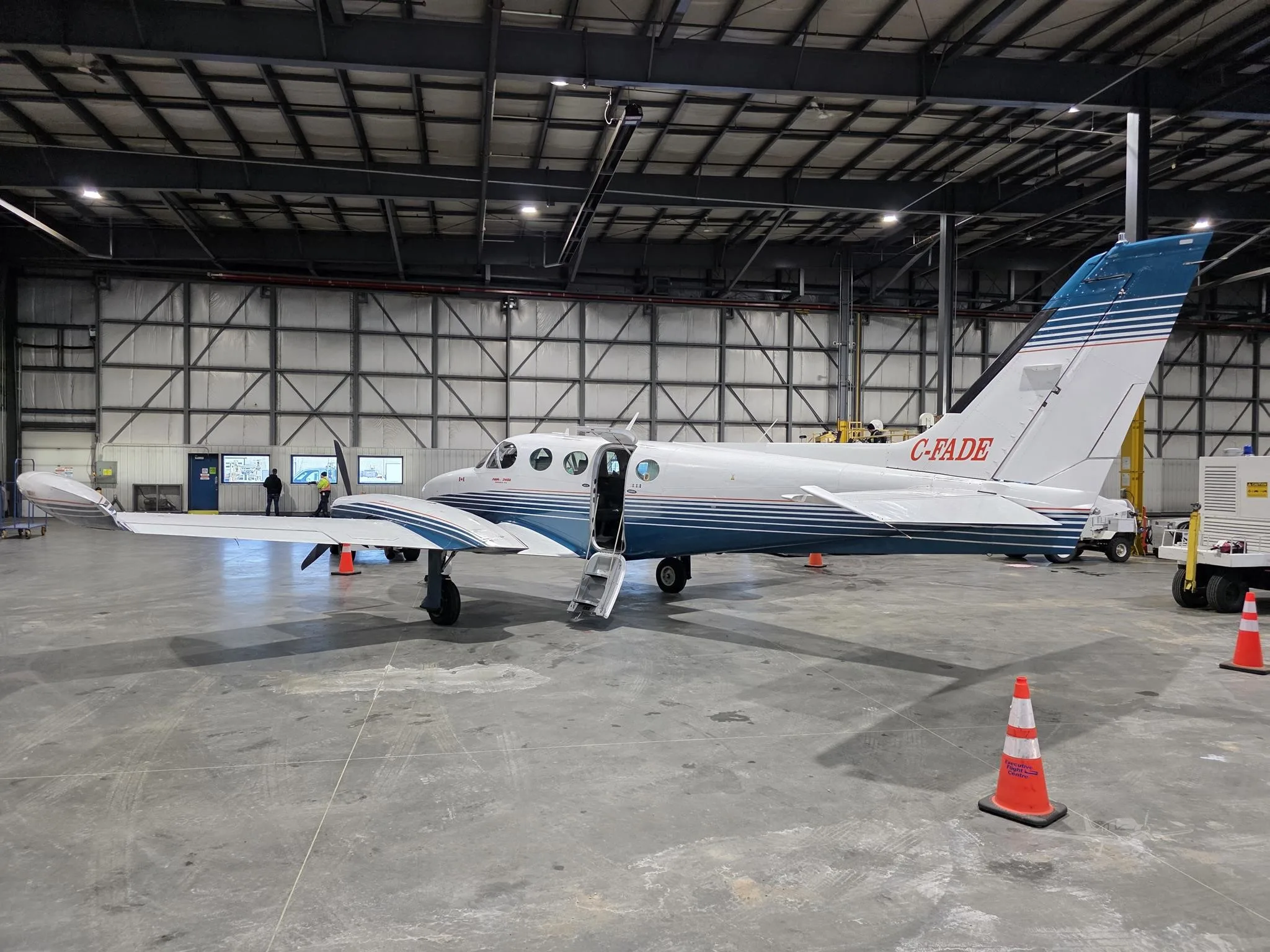 Exterior view of a 1981 CESSNA 340A, C-FADE.