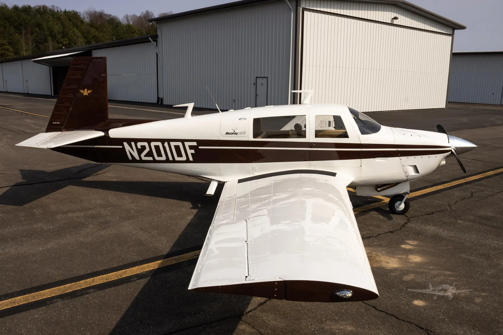 1977 Mooney M20J 201