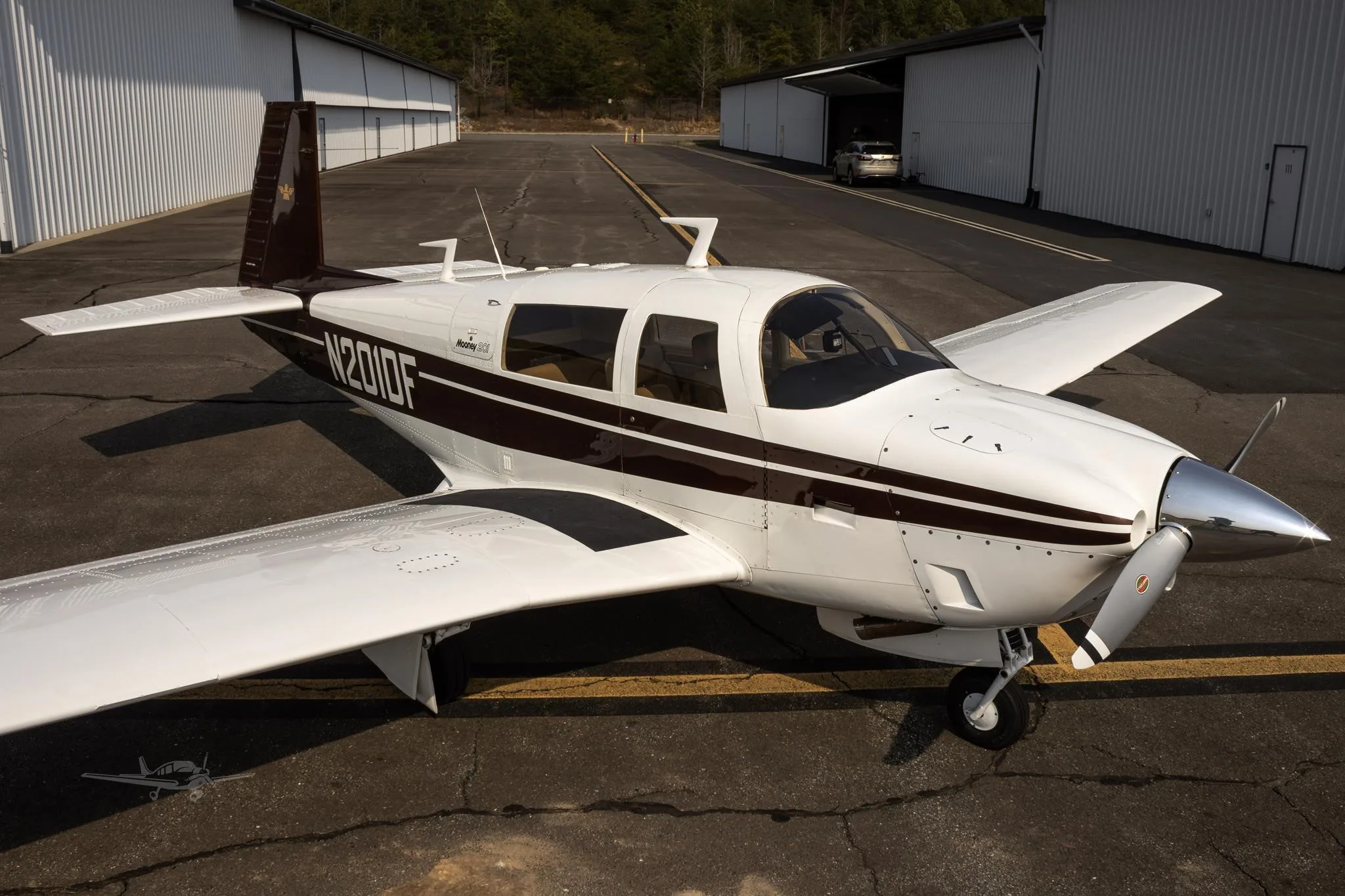 1977 Mooney M20J 201