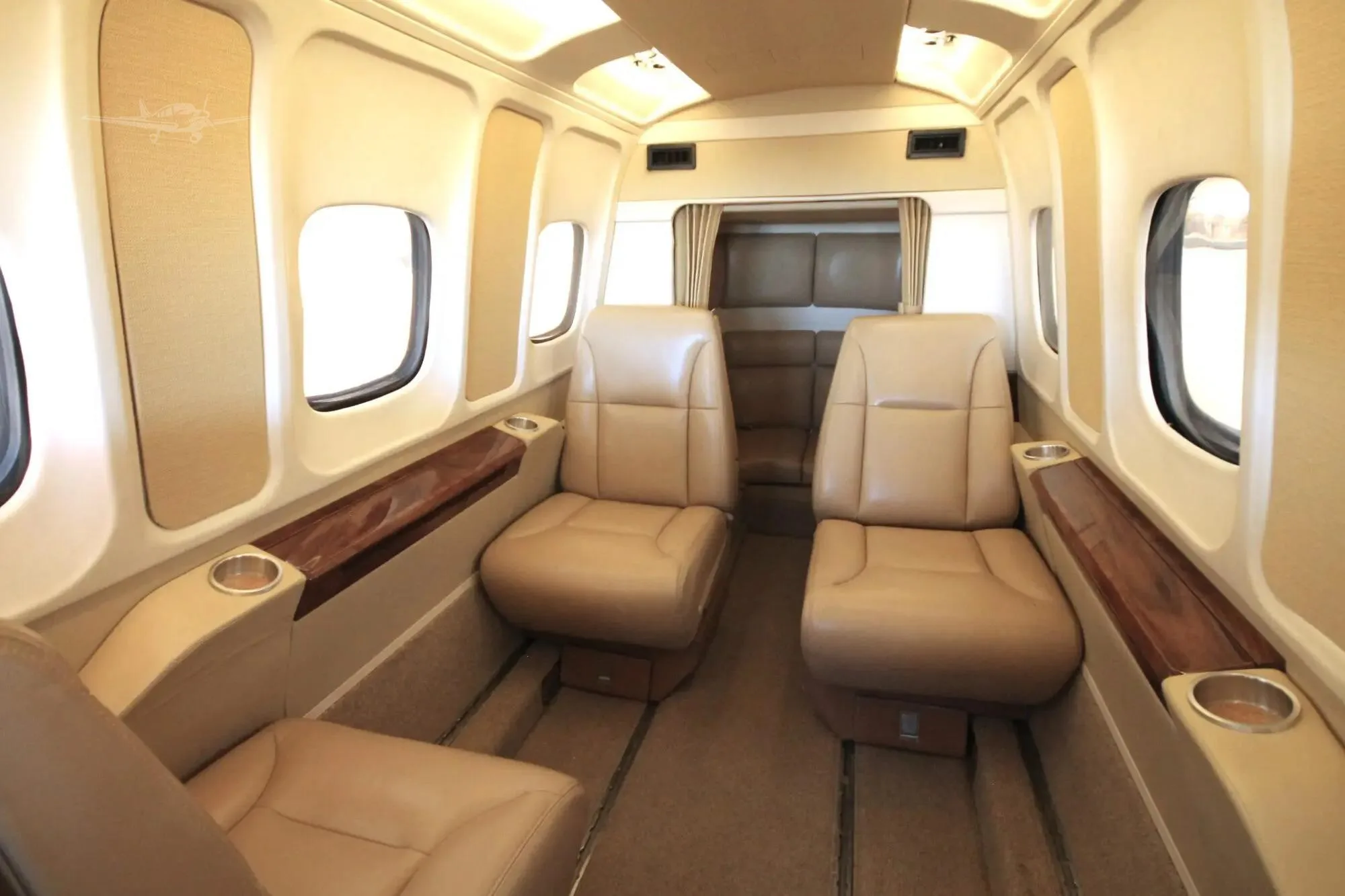Cabin interior of a COMMANDER 900.