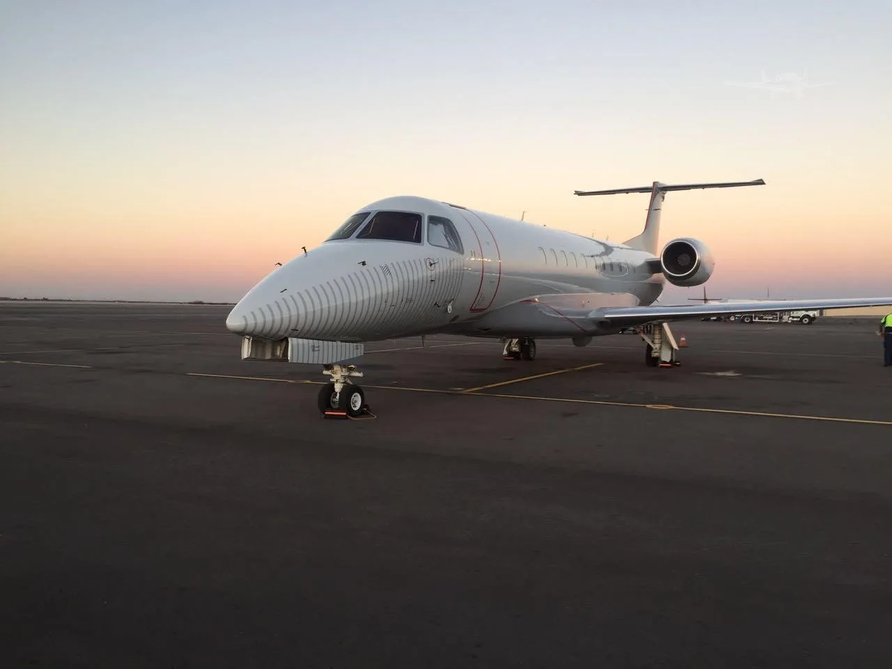 Exterior view of a 2006 EMBRAER LEGACY 600, XA-RWS.