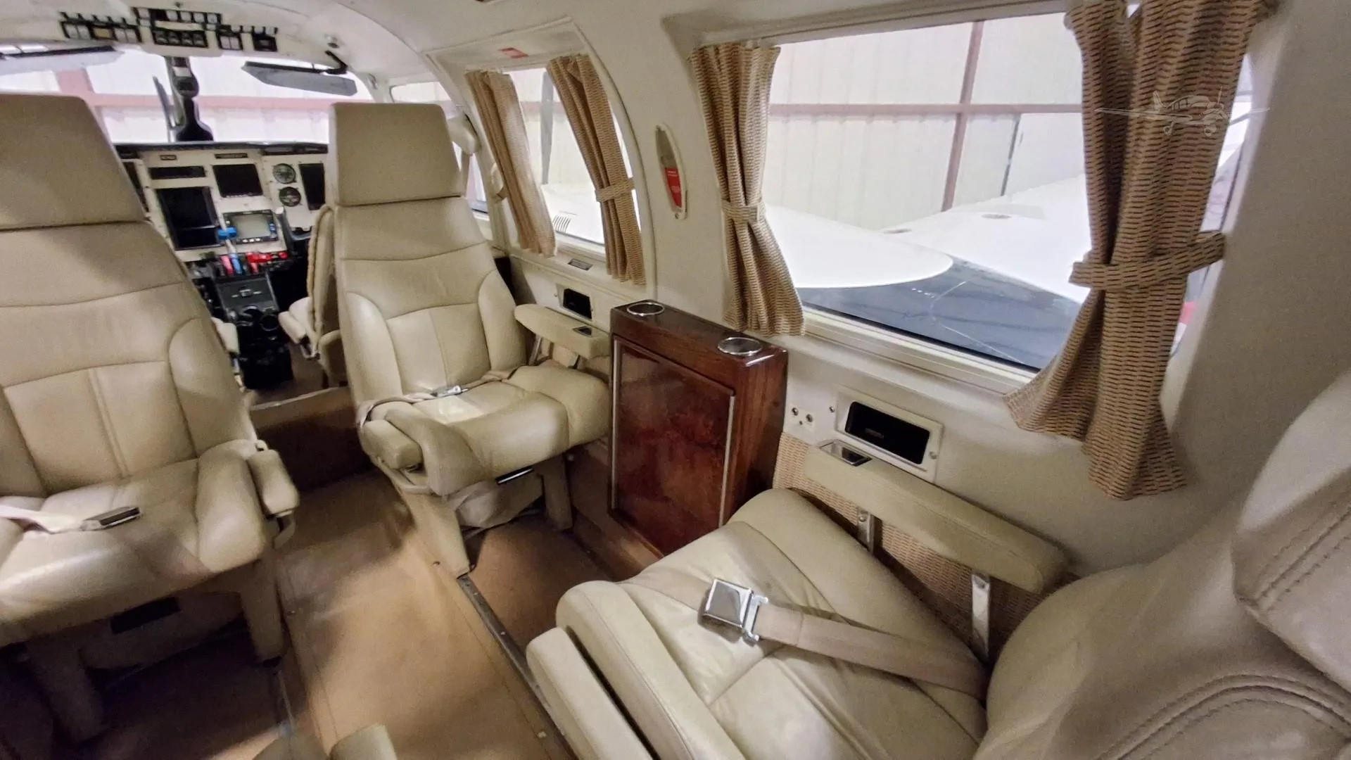 Cabin interior of a 1980 PIPER NAVAJO CR.