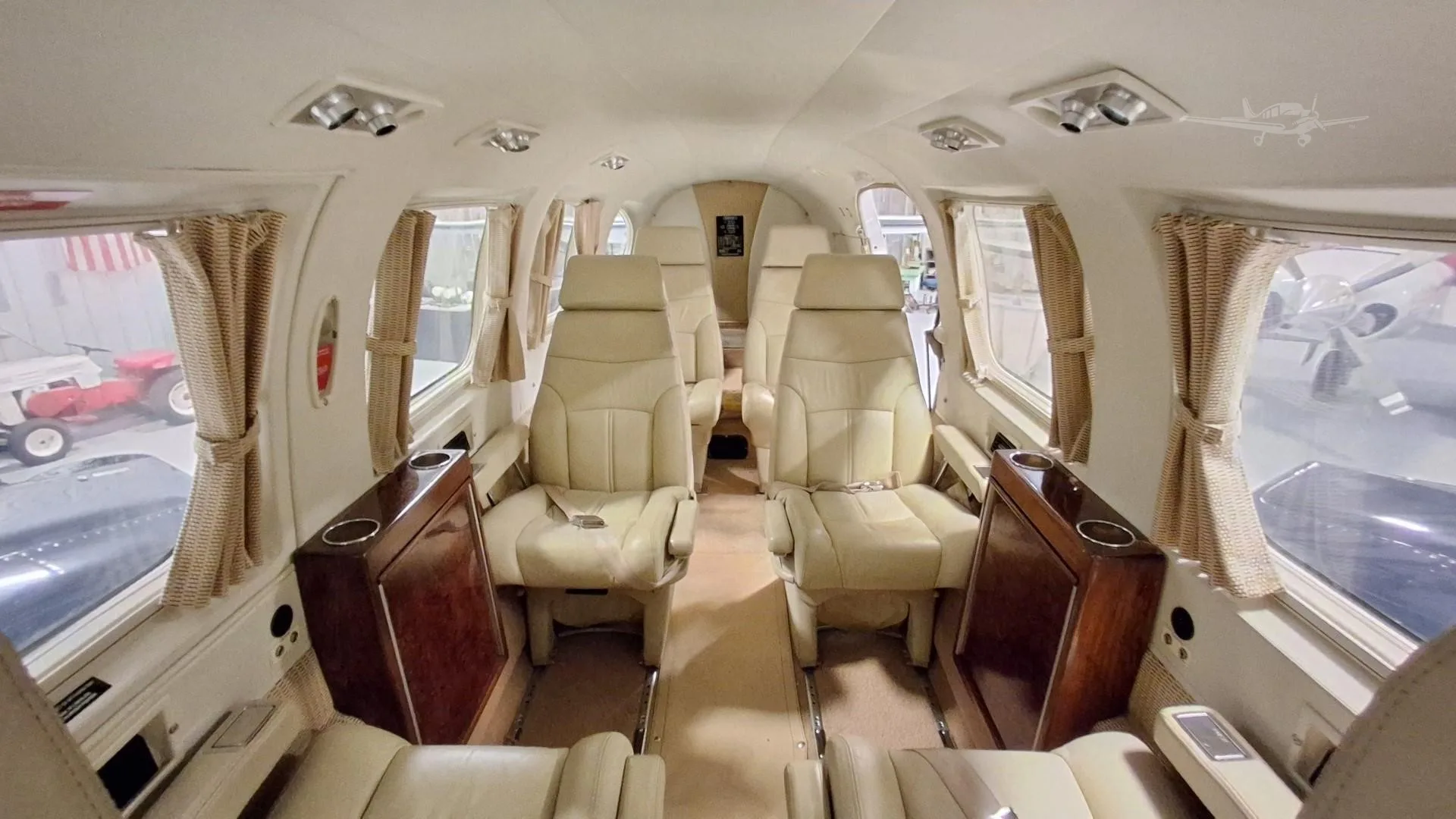 Cabin interior of a 1980 PIPER NAVAJO CR.