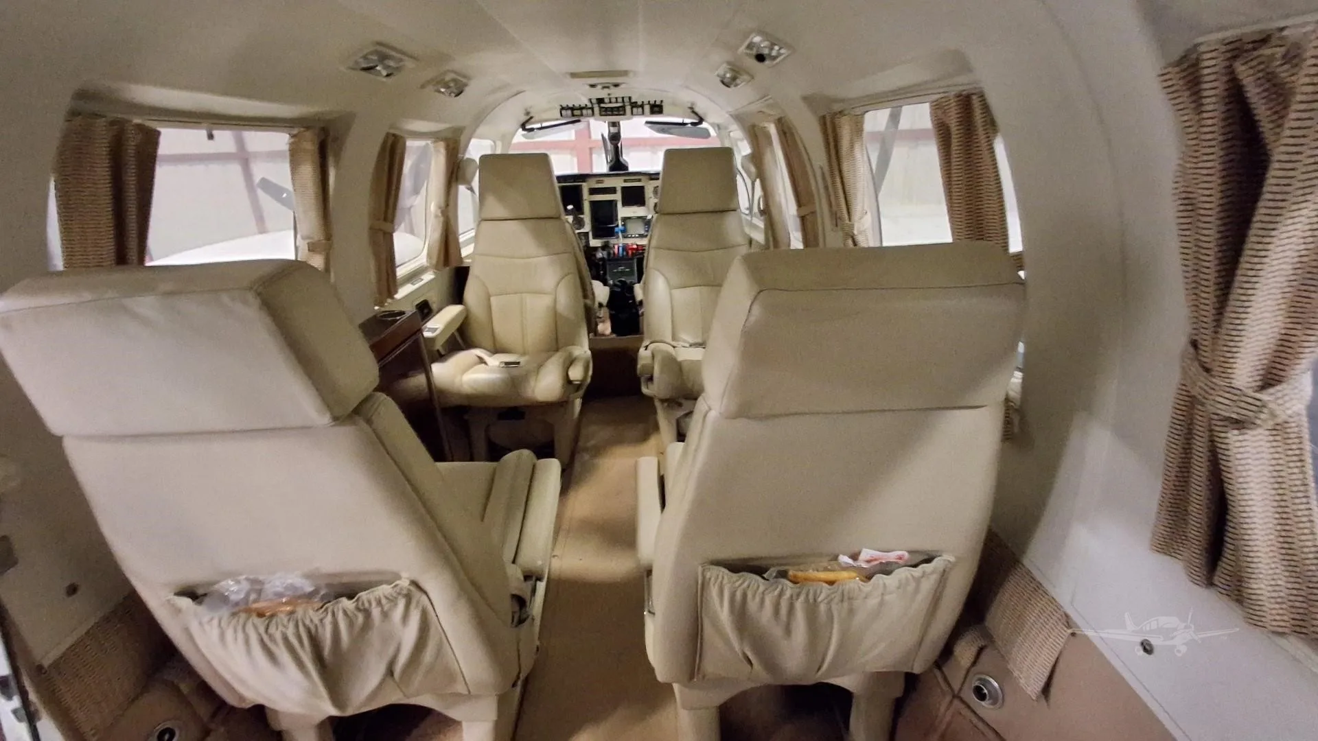 Cabin interior of a 1980 PIPER NAVAJO CR.