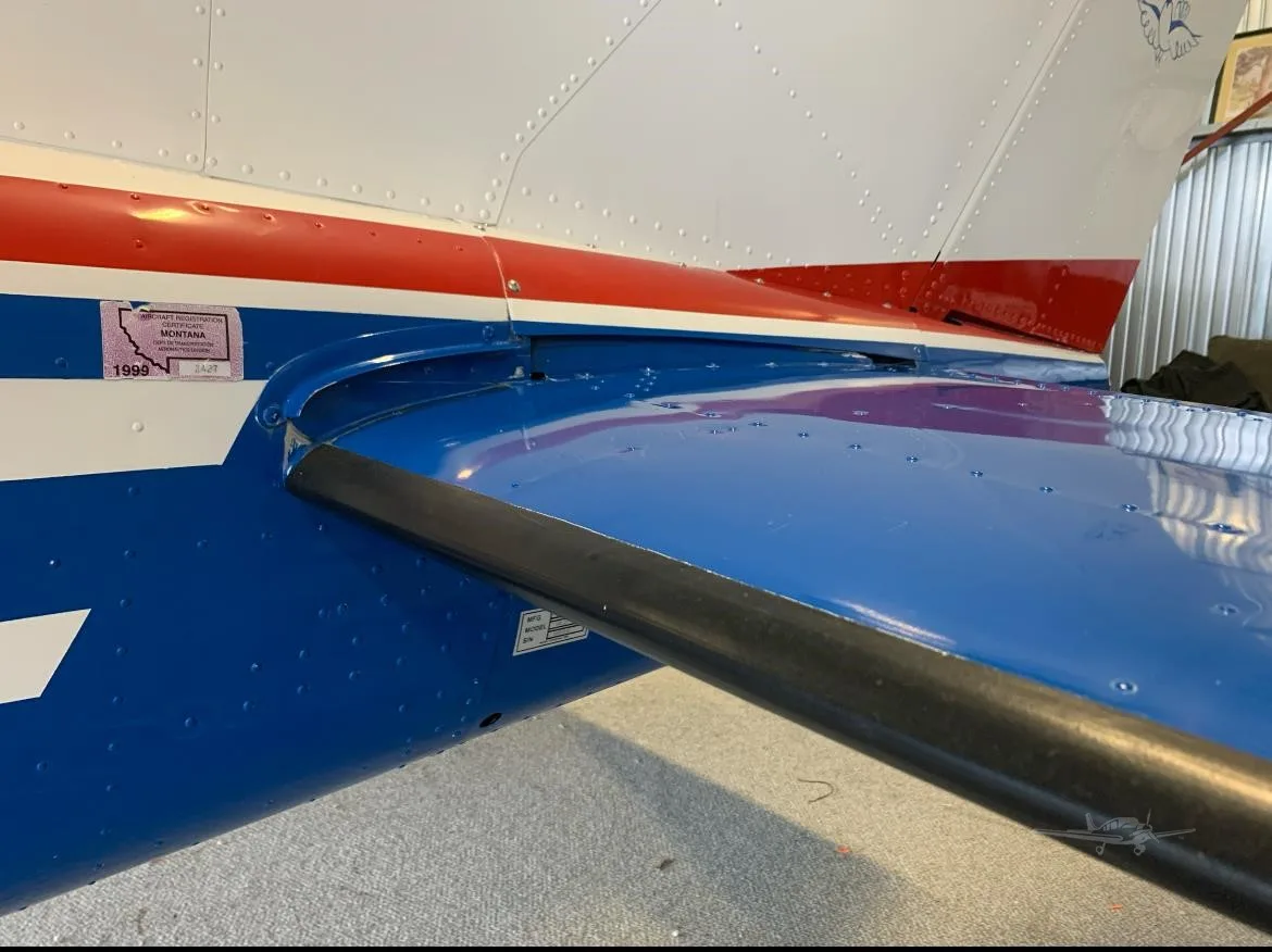 Engine detail of a 1966 CESSNA 182 SKYLANE.