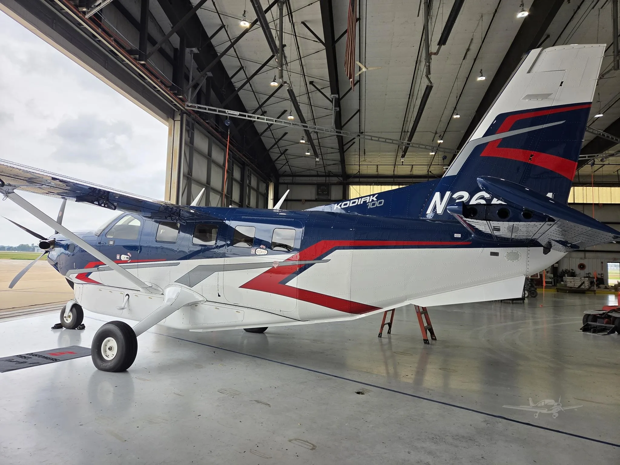 Exterior view of a 2026 DAHER KODIAK 100 SERIES III, N366KA.