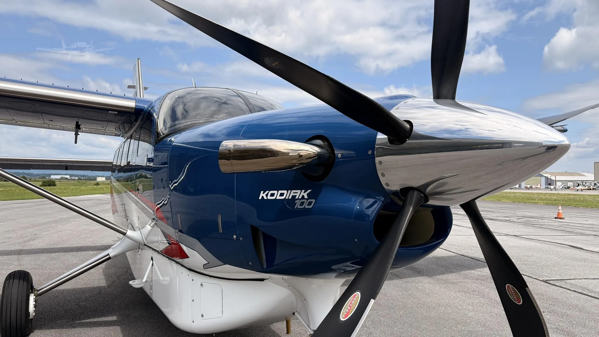 Exterior view of a 2026 DAHER KODIAK 100 SERIES III, N366KA.