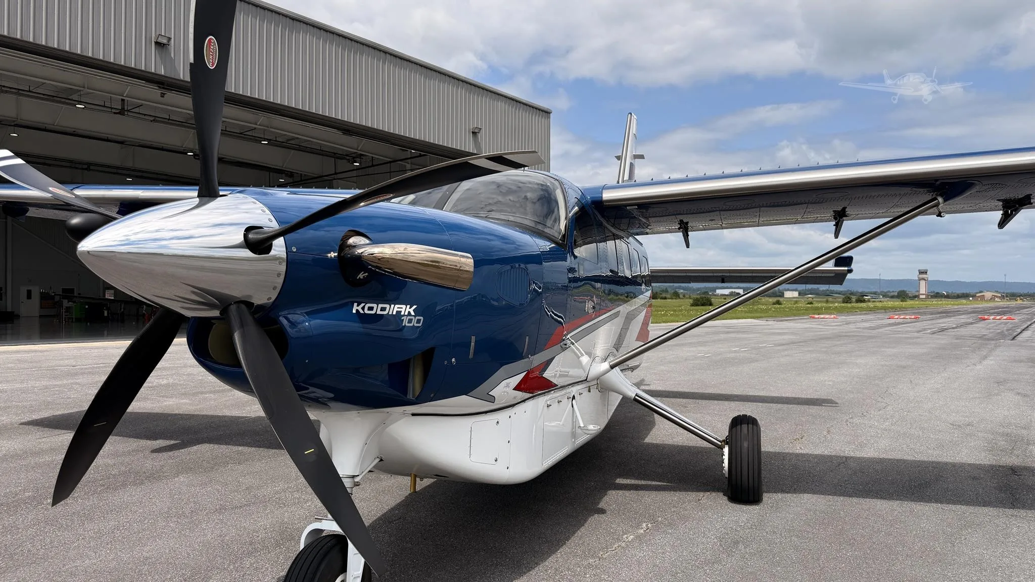 Exterior view of a 2026 DAHER KODIAK 100 SERIES III, N366KA.