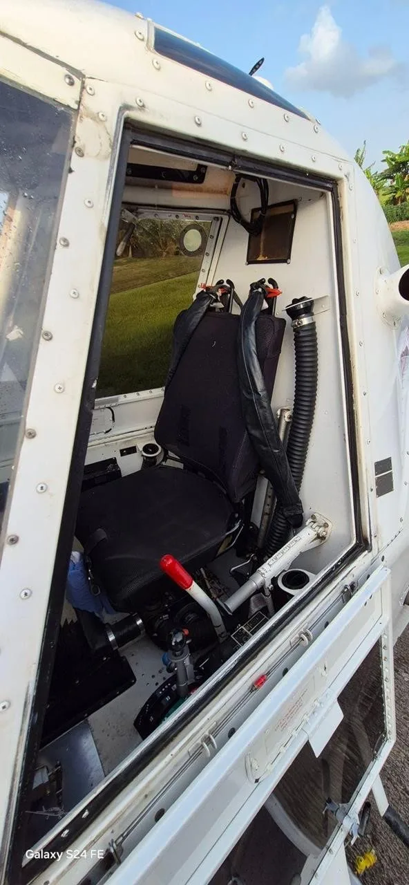 Cabin interior of a 2017 THRUSH S2R-T34.