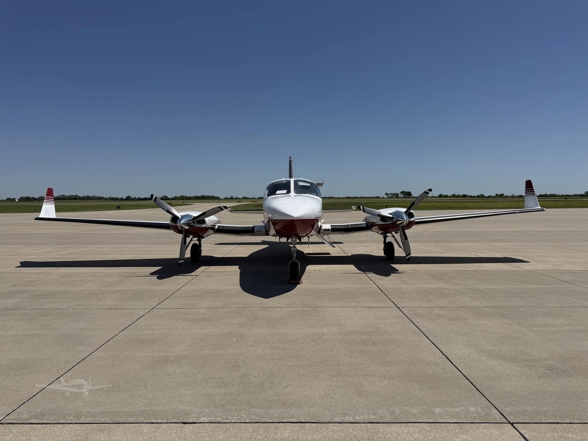 Exterior view of a 1979 CESSNA 414A, N902BA.