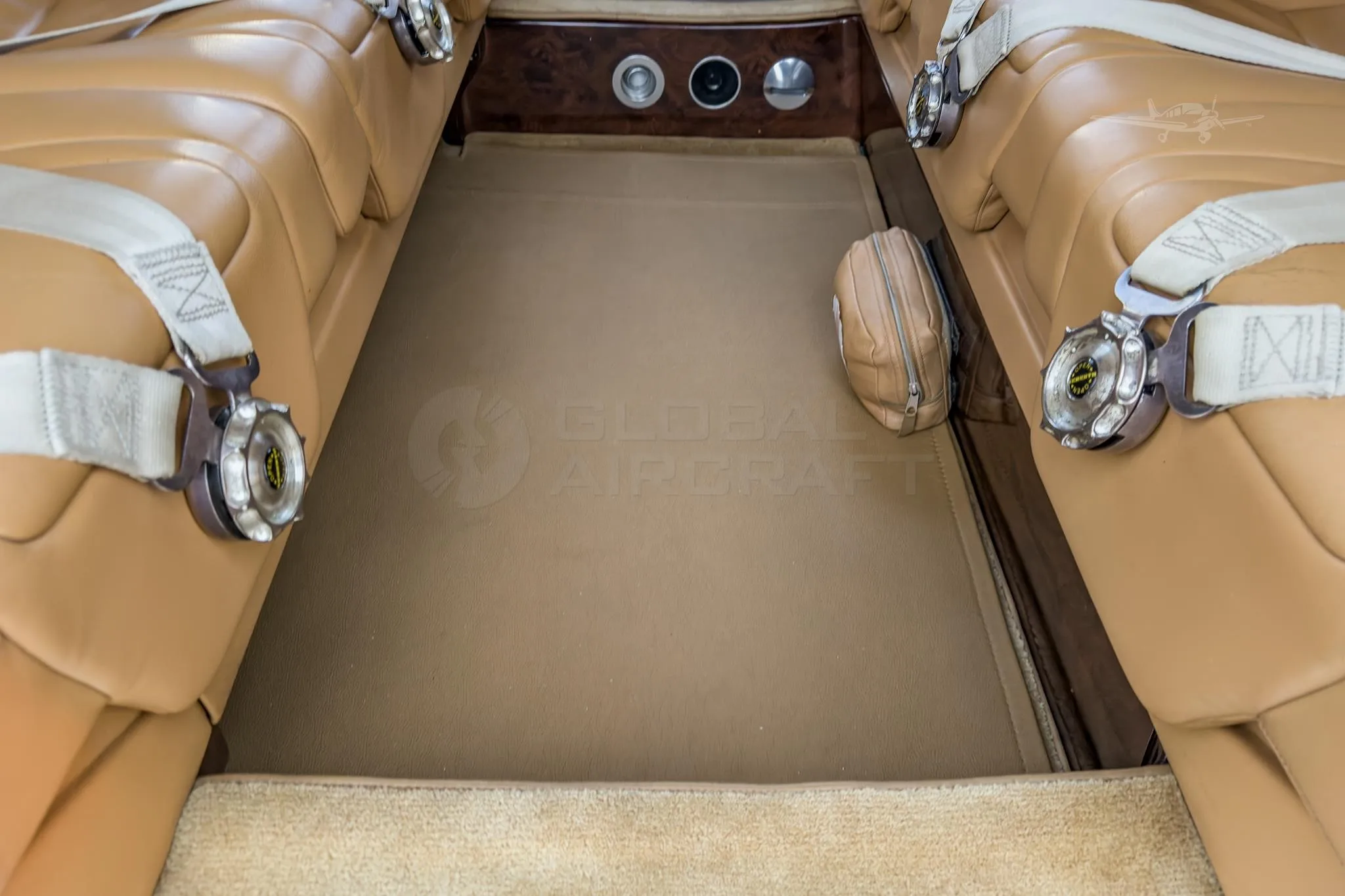 Cabin interior of a 2013 AGUSTA AW109SP GRANDNEW.