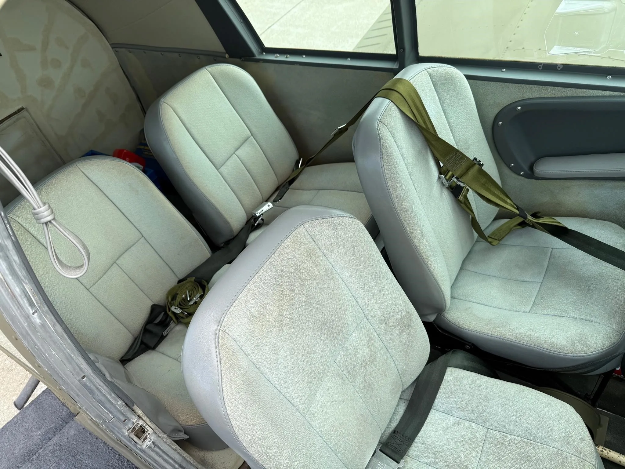 Cabin interior of a 1966 PIPER CHEROKEE 180.