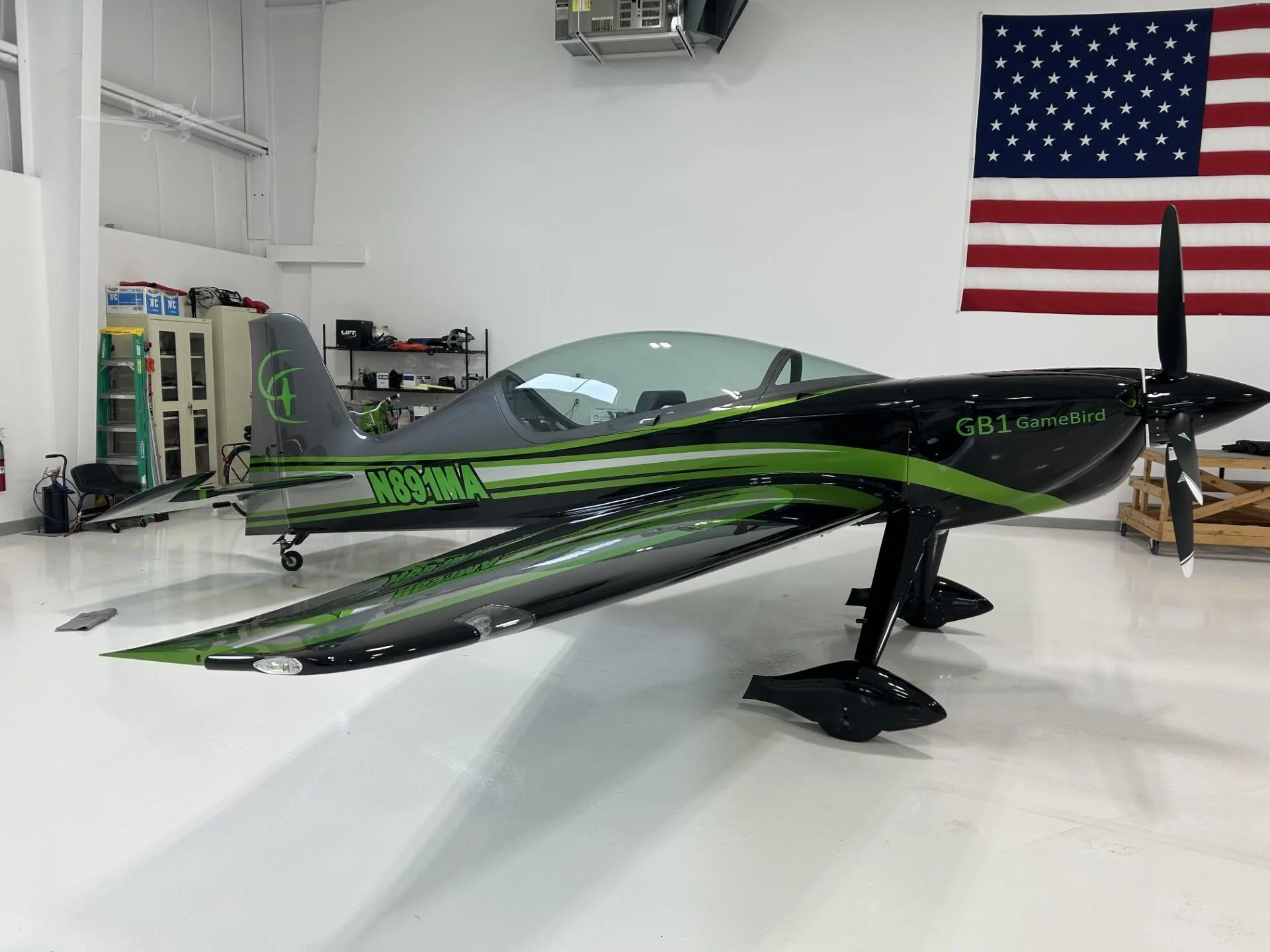 Exterior view of a 2024 GAME COMPOSITES GB1 GAMEBIRD, N891MA.