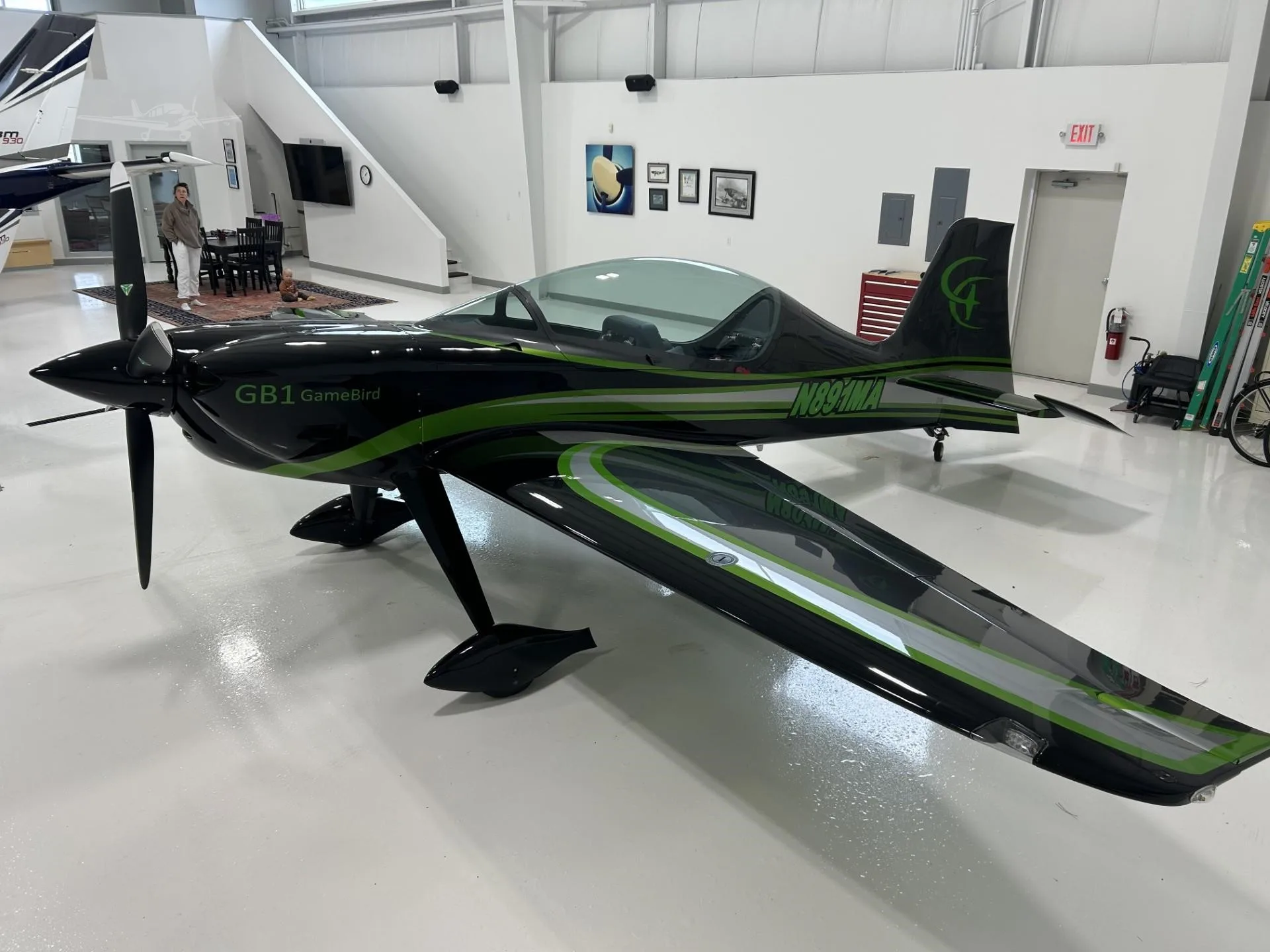 Exterior view of a 2024 GAME COMPOSITES GB1 GAMEBIRD, N891MA.