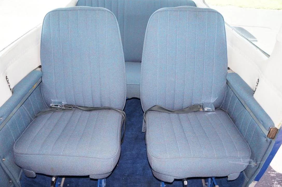 Cabin interior of a 1977 CESSNA TURBO 210M.