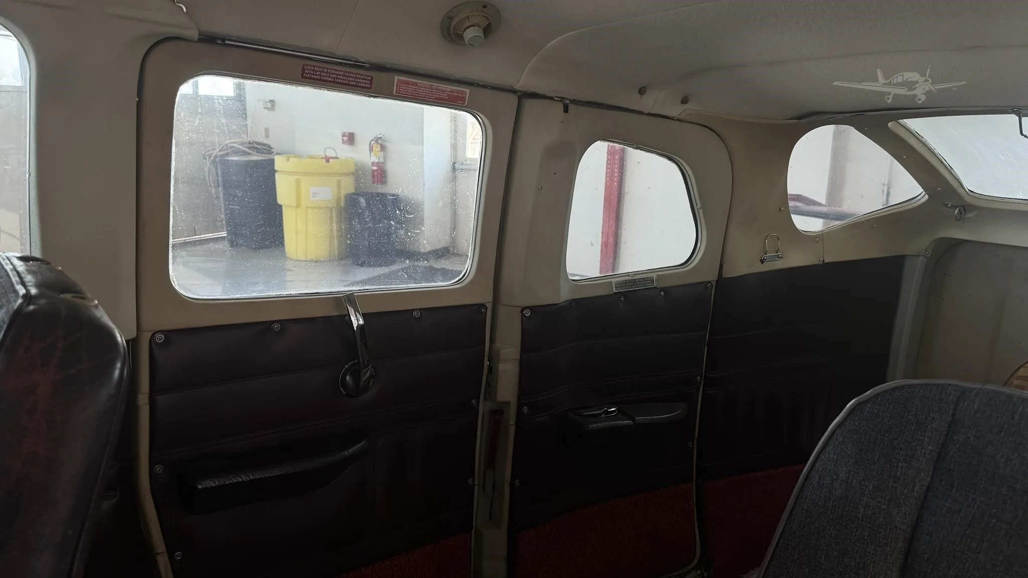 Cabin interior of a 1986 CESSNA U206G STATIONAIR.