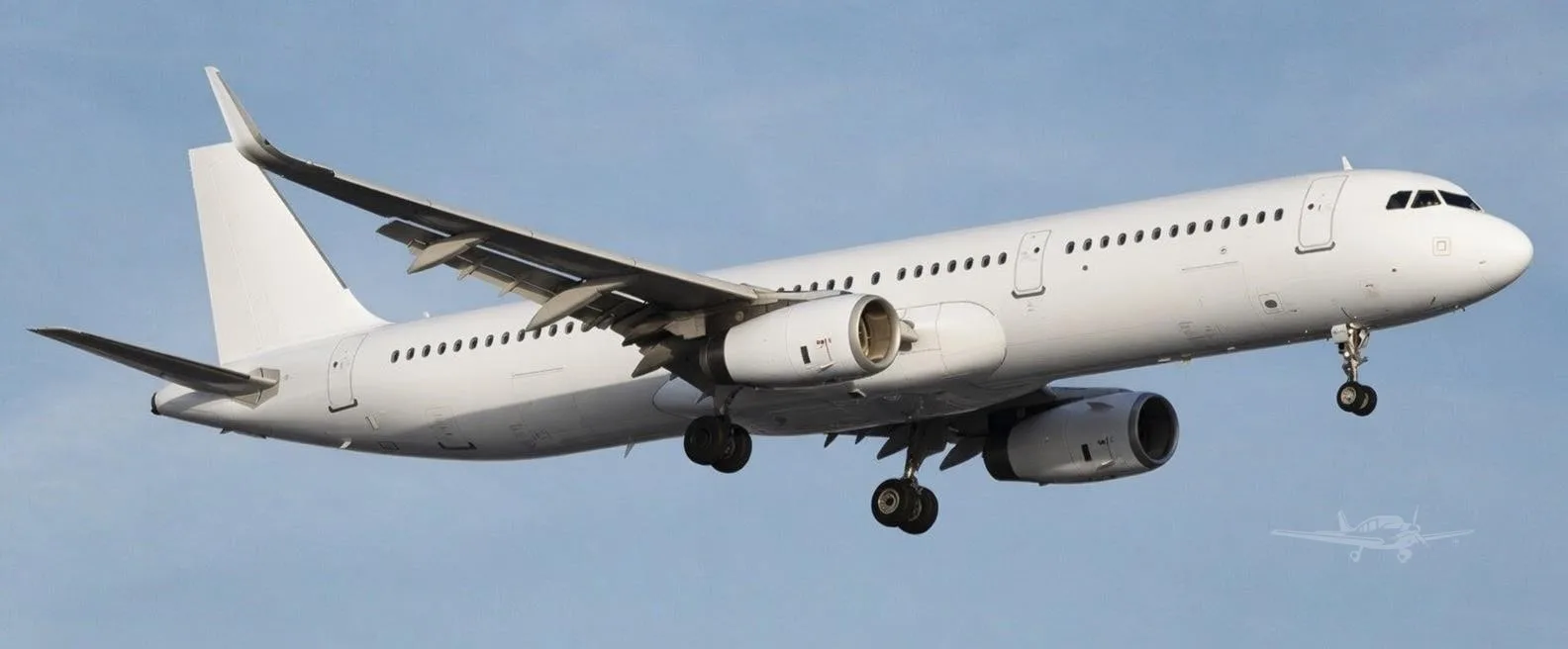 Exterior view of a 2017 AIRBUS ACJ321.