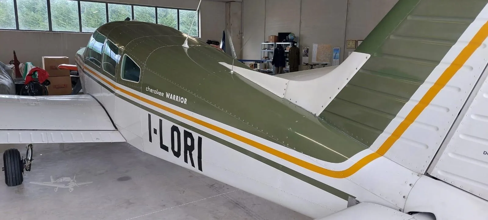 Marketing image of a 1974 PIPER WARRIOR.