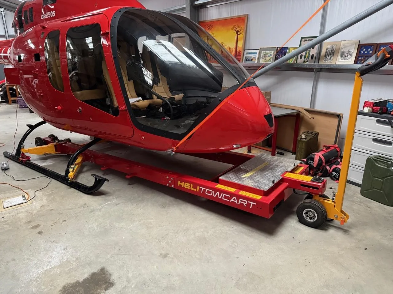 Exterior view of a 2018 BELL 505 JET RANGER X, G-GLLY.