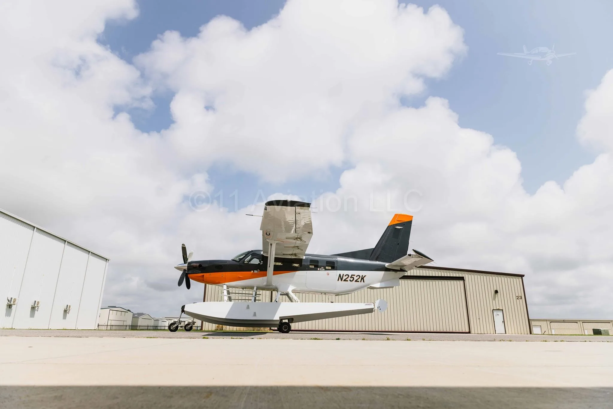 Exterior view of a 2014 DAHER KODIAK 100, N252K.