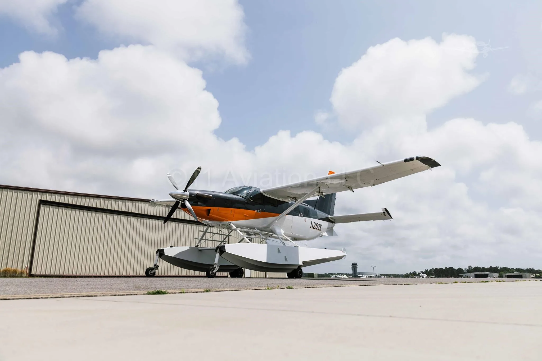 Exterior view of a 2014 DAHER KODIAK 100, N252K.
