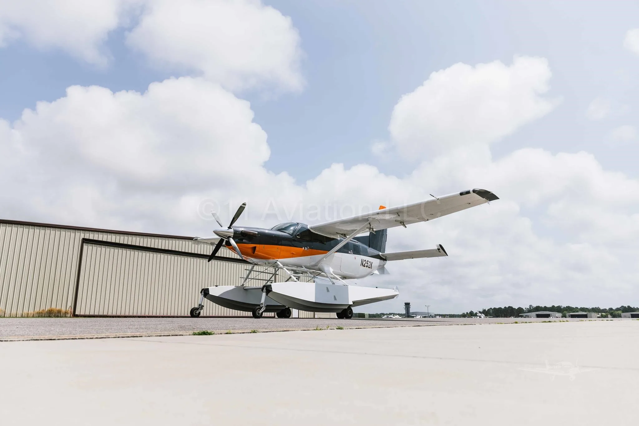 Exterior view of a 2014 DAHER KODIAK 100, N252K.