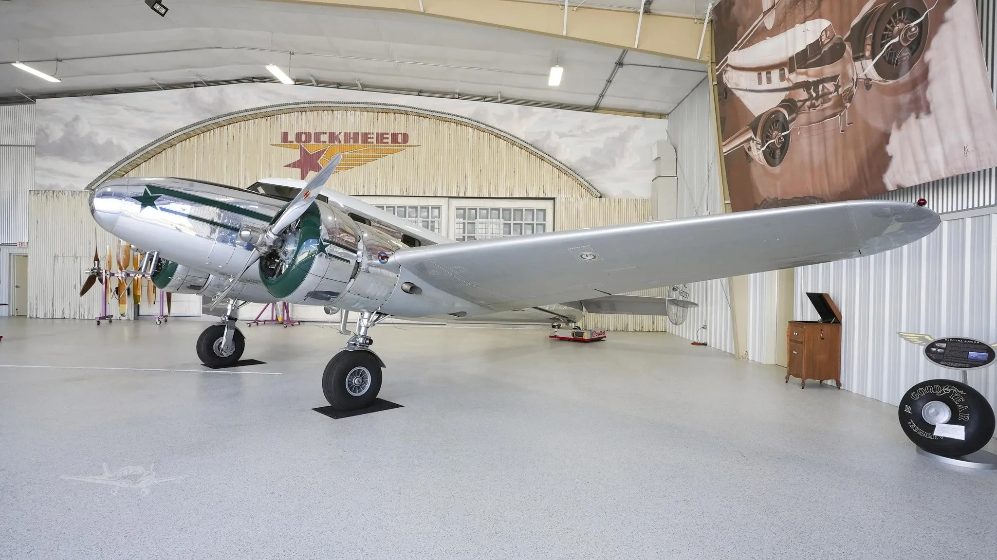 Marketing image of a 1938 LOCKHEED 12A.