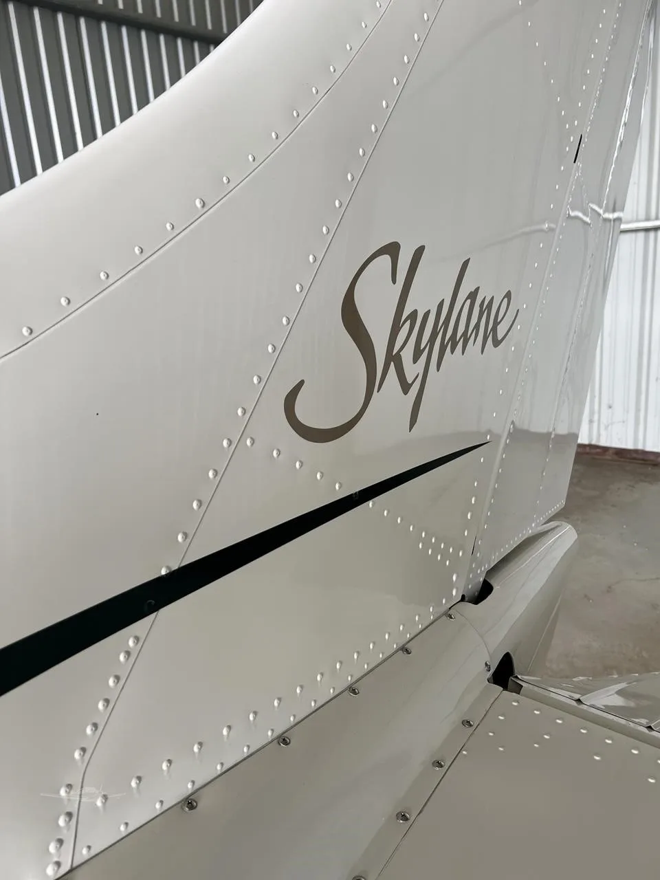 Exterior view of a 1972 CESSNA 182P SKYLANE, N20774.