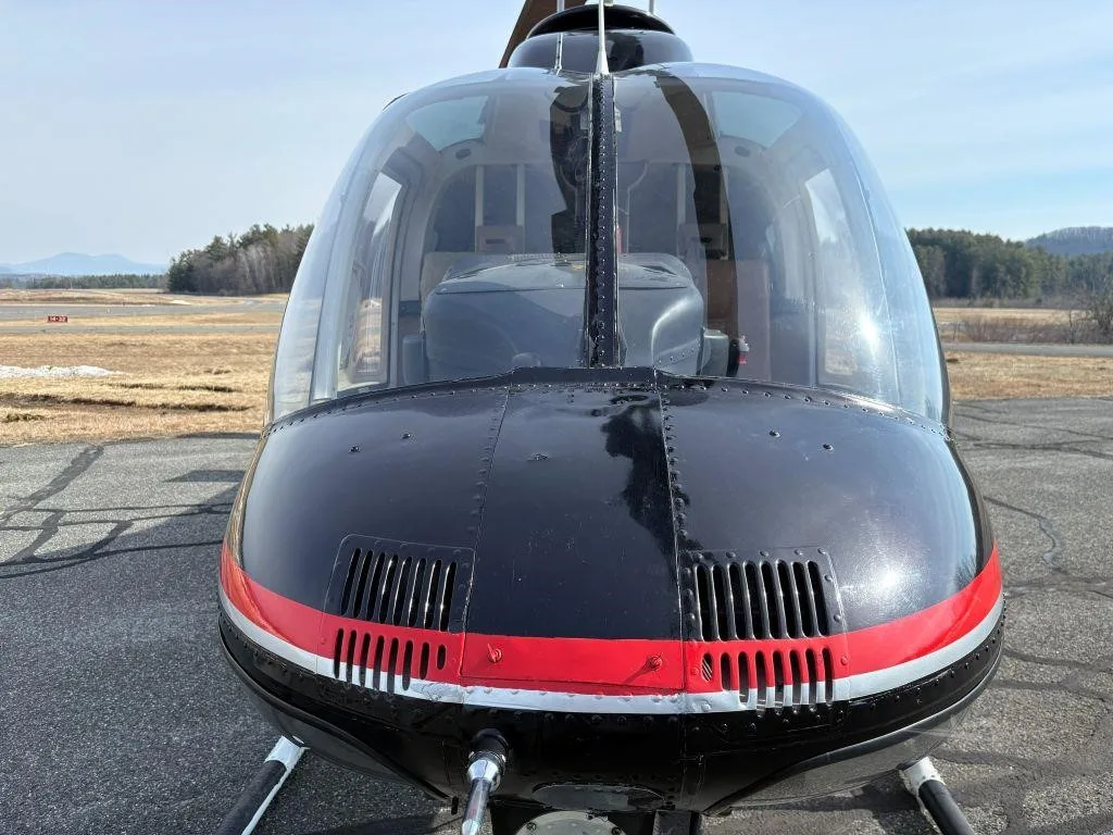 Exterior view of a 1981 BELL 206B III.