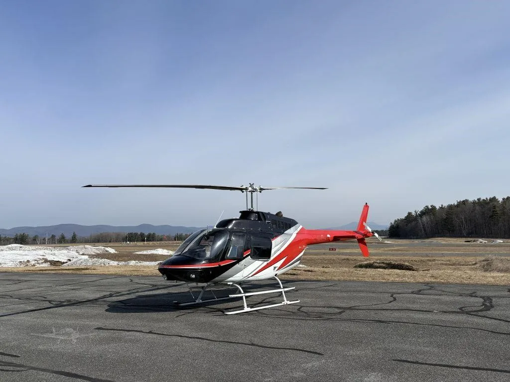 Exterior view of a 1981 BELL 206B III.