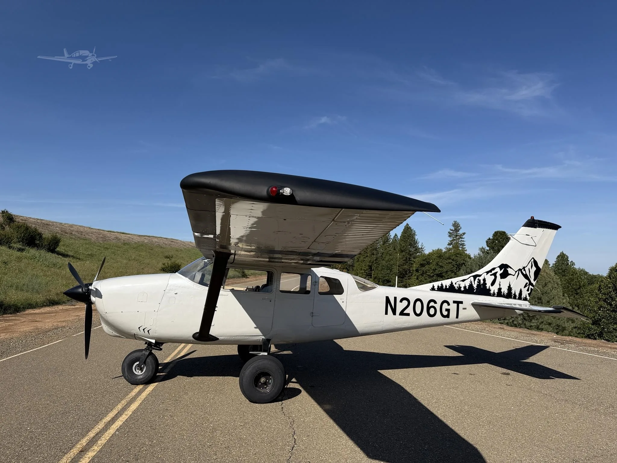 Marketing image of a 1967 CESSNA P206 SUPER SKYLANE.