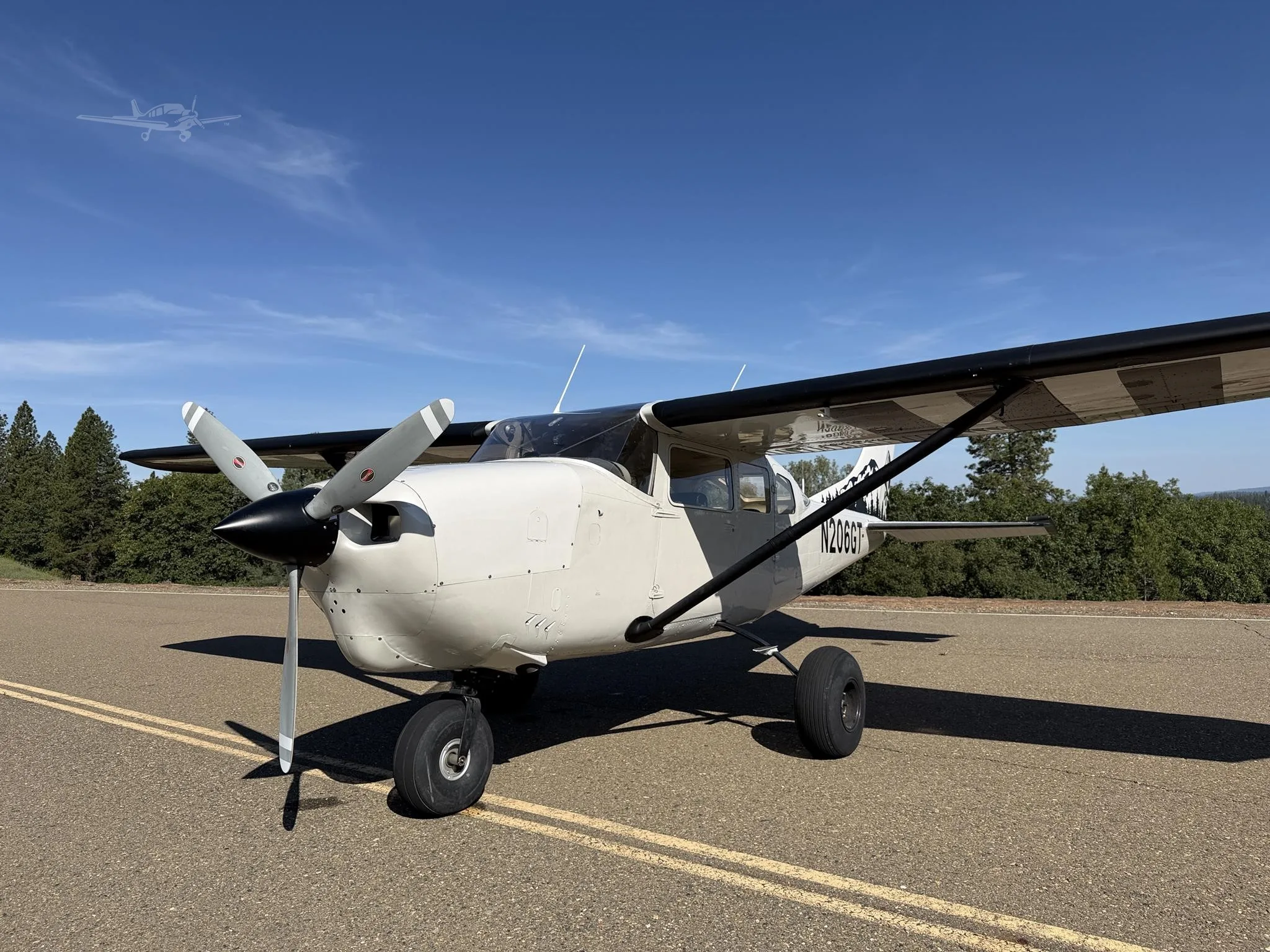 Marketing image of a 1967 CESSNA P206 SUPER SKYLANE.