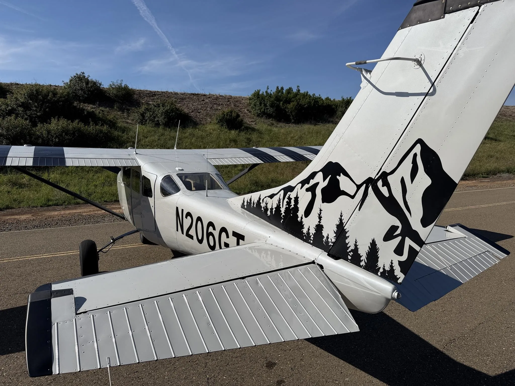 Marketing image of a 1967 CESSNA P206 SUPER SKYLANE.