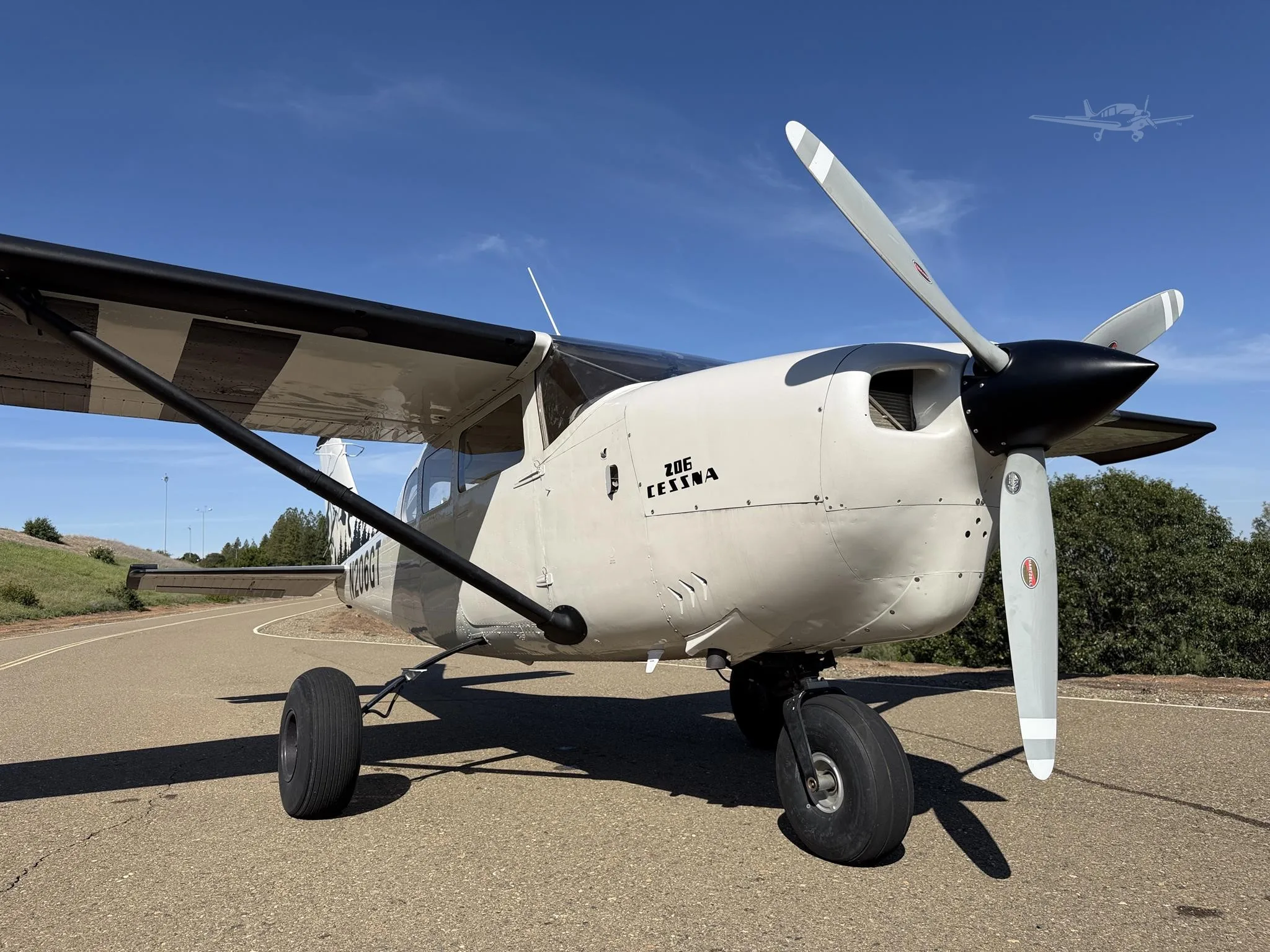 Marketing image of a 1967 CESSNA P206 SUPER SKYLANE.
