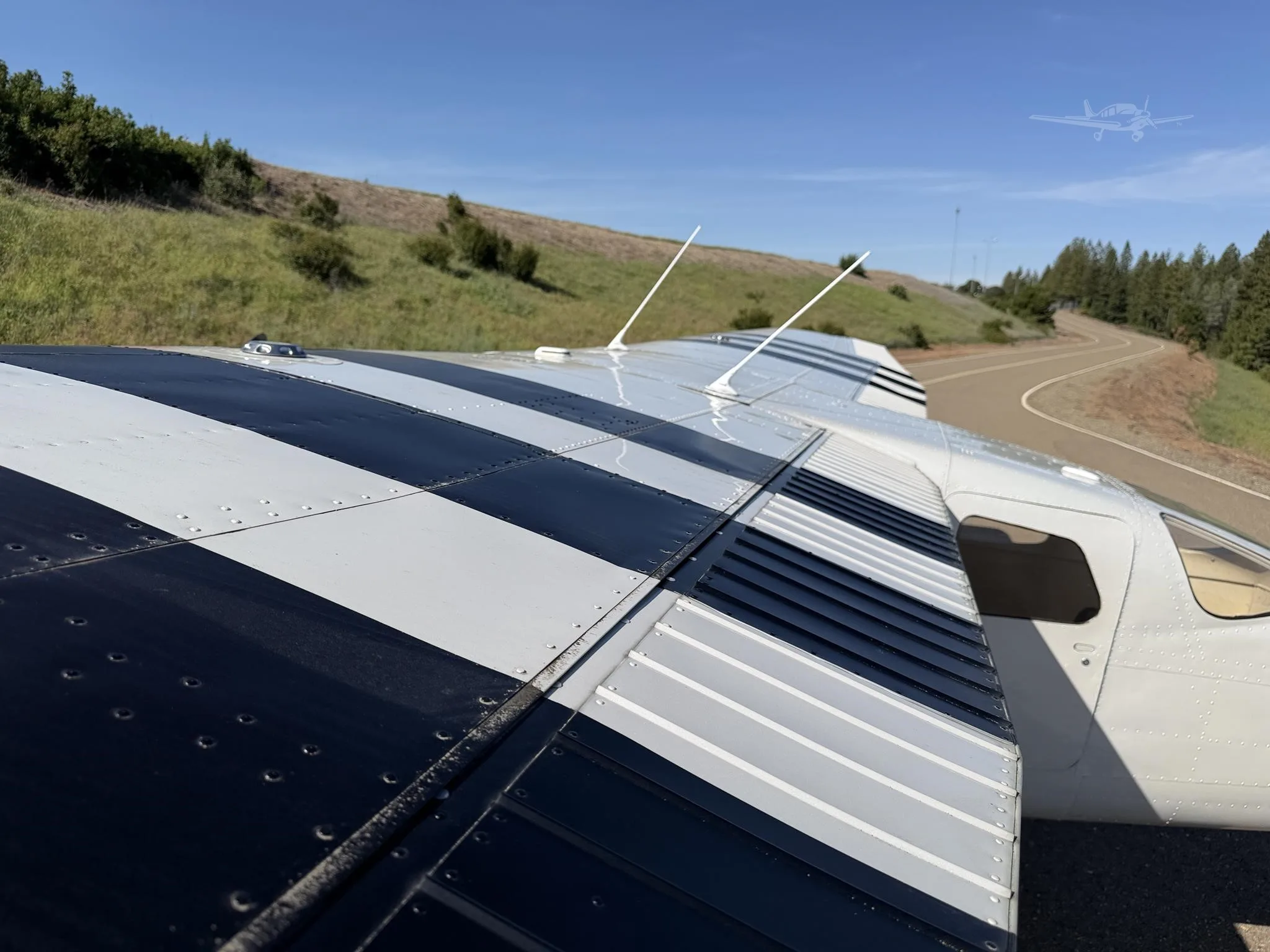 Exterior view of a 1967 CESSNA P206 SUPER SKYLANE, N206GT.