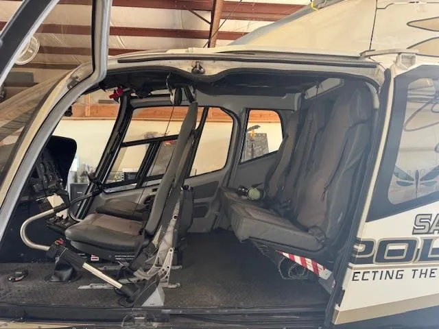 Cabin interior of a 2013 EUROCOPTER EC120.