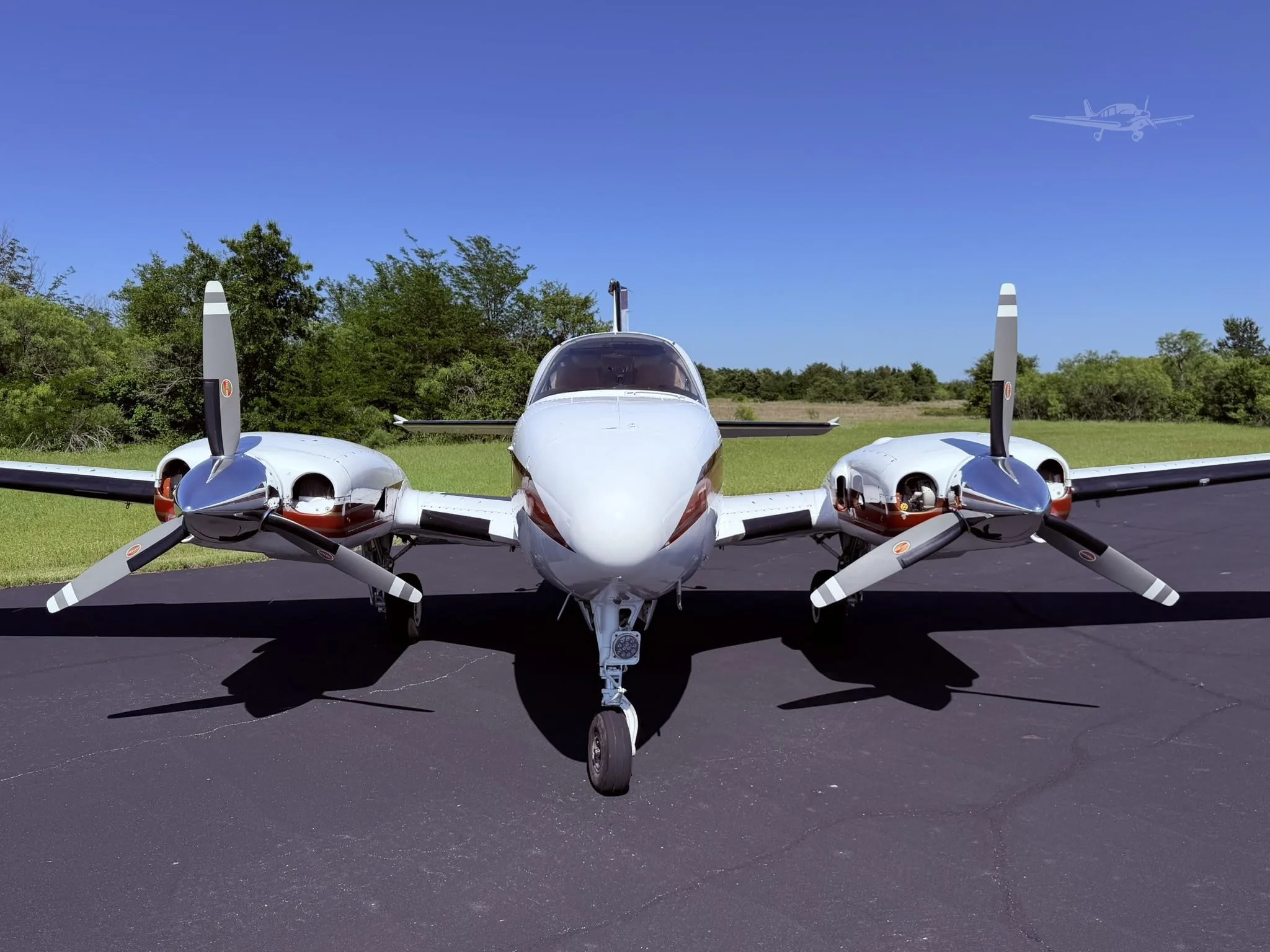 Marketing image of a 1976 BEECHCRAFT 58P BARON.