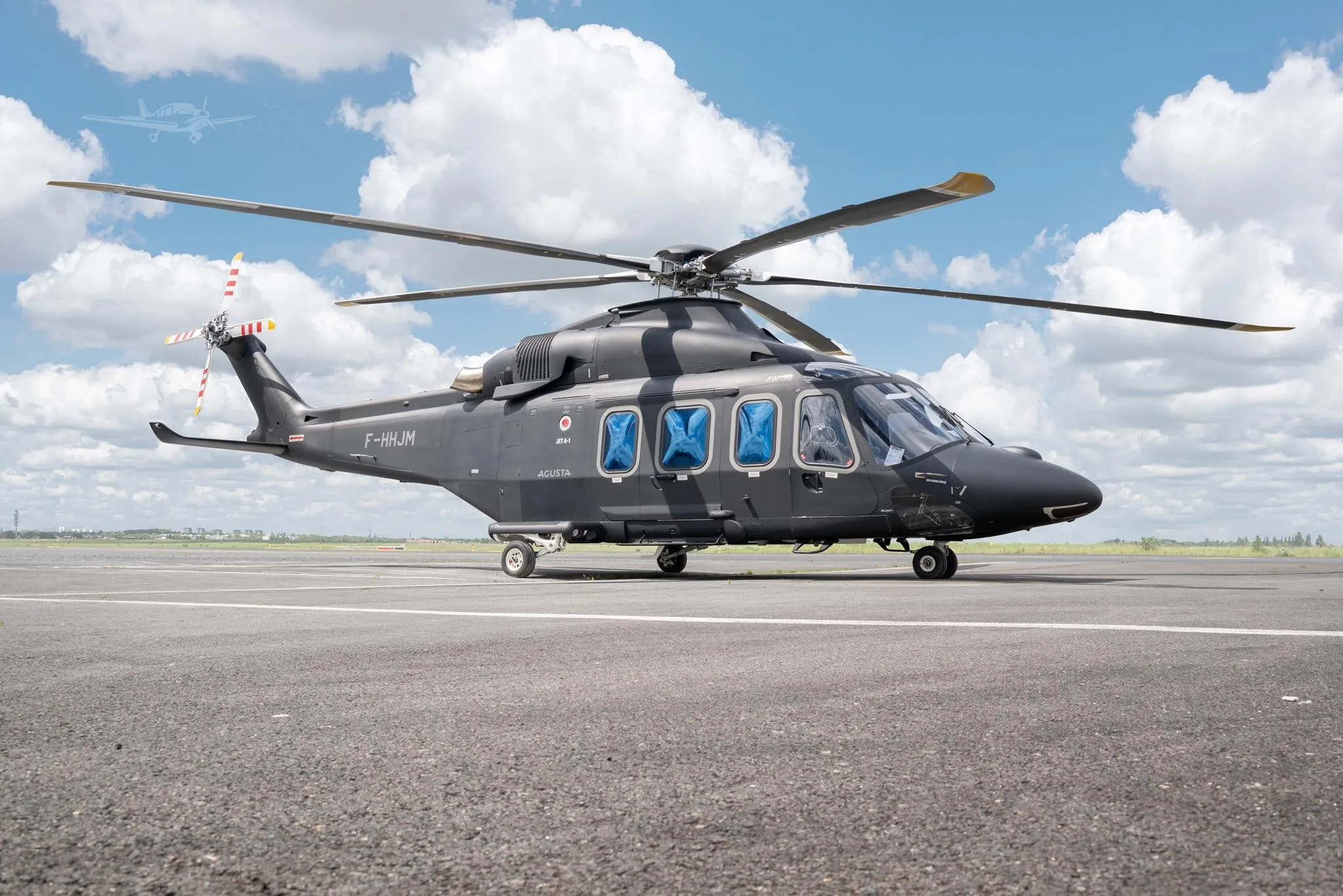 Marketing image of a 2009 AGUSTA AW139.