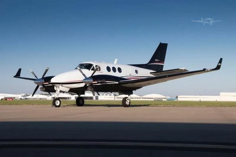 Exterior view of a 2014 BEECHCRAFT KING AIR C90GTX.