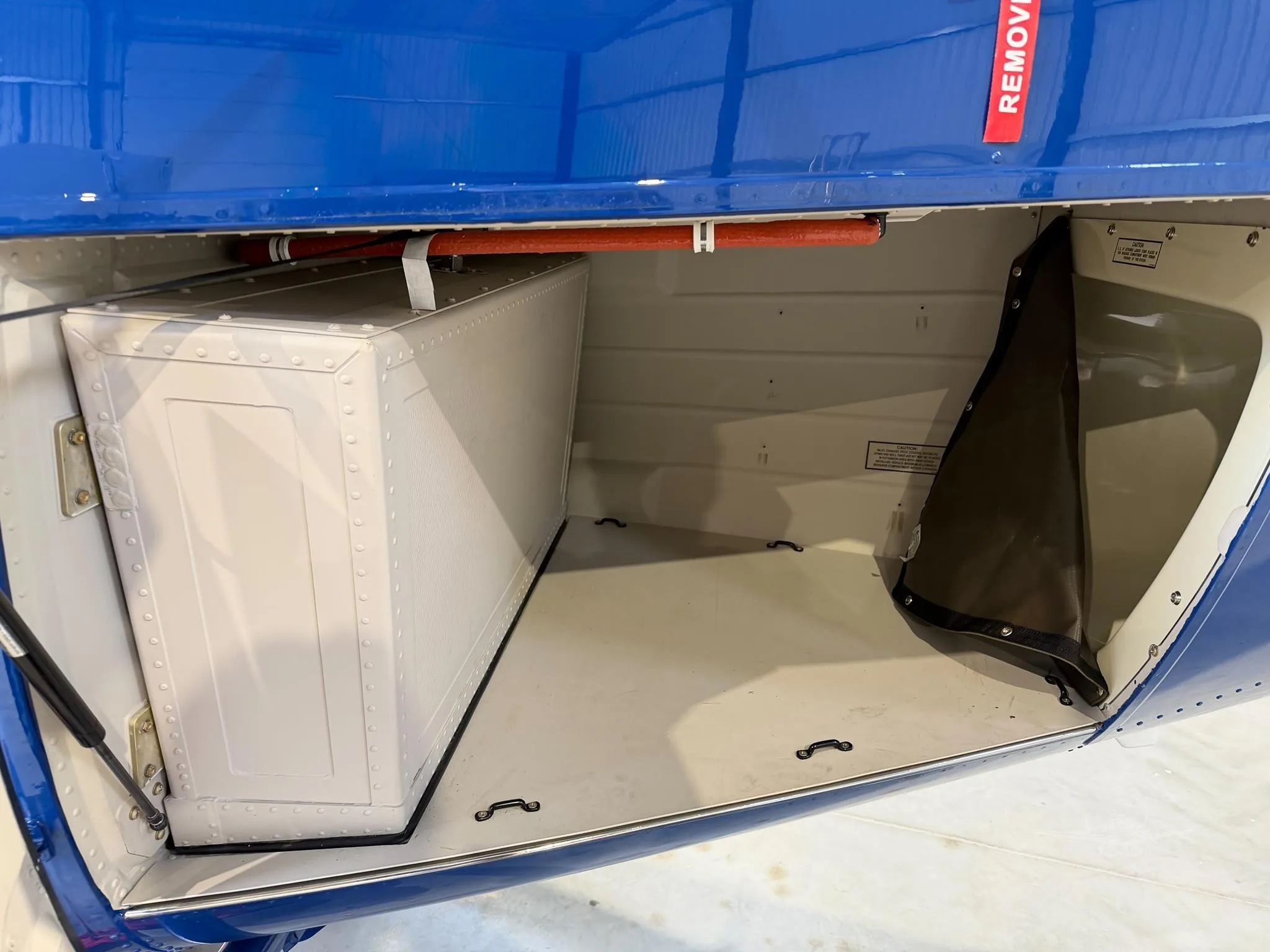 Cabin interior of a 2021 BELL 407GXI.